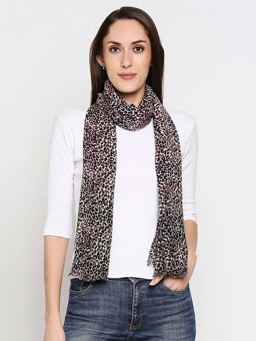 multi colored viscose scarf - 17873120 - Very Small Image - 1