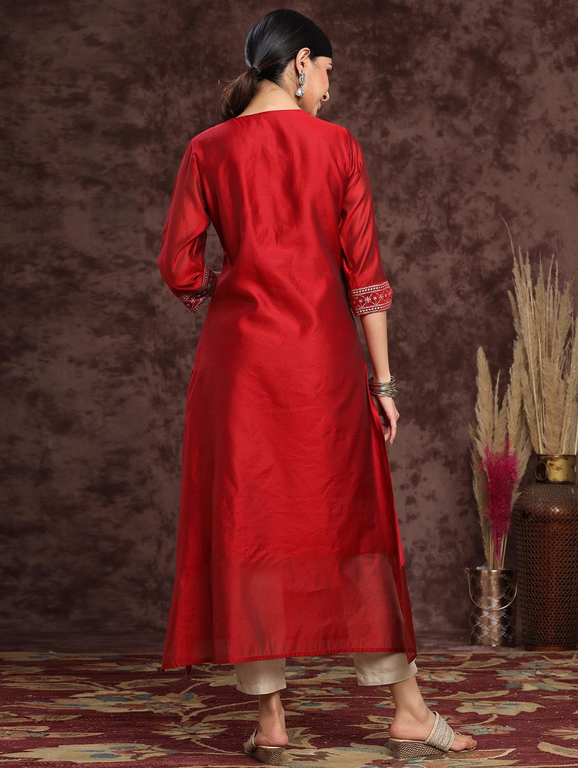 women's a-line kurta - 17948120 - Zoom Image - 2