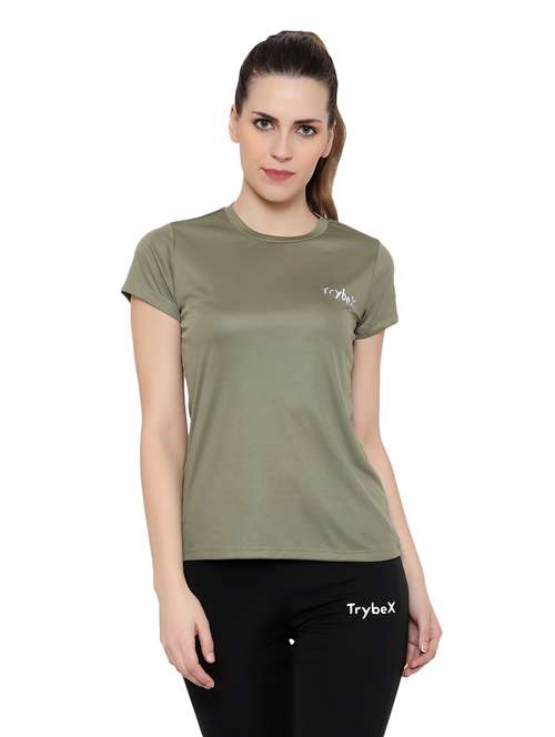 round neck solid tee  - 17966706 - Very Small Image - 1