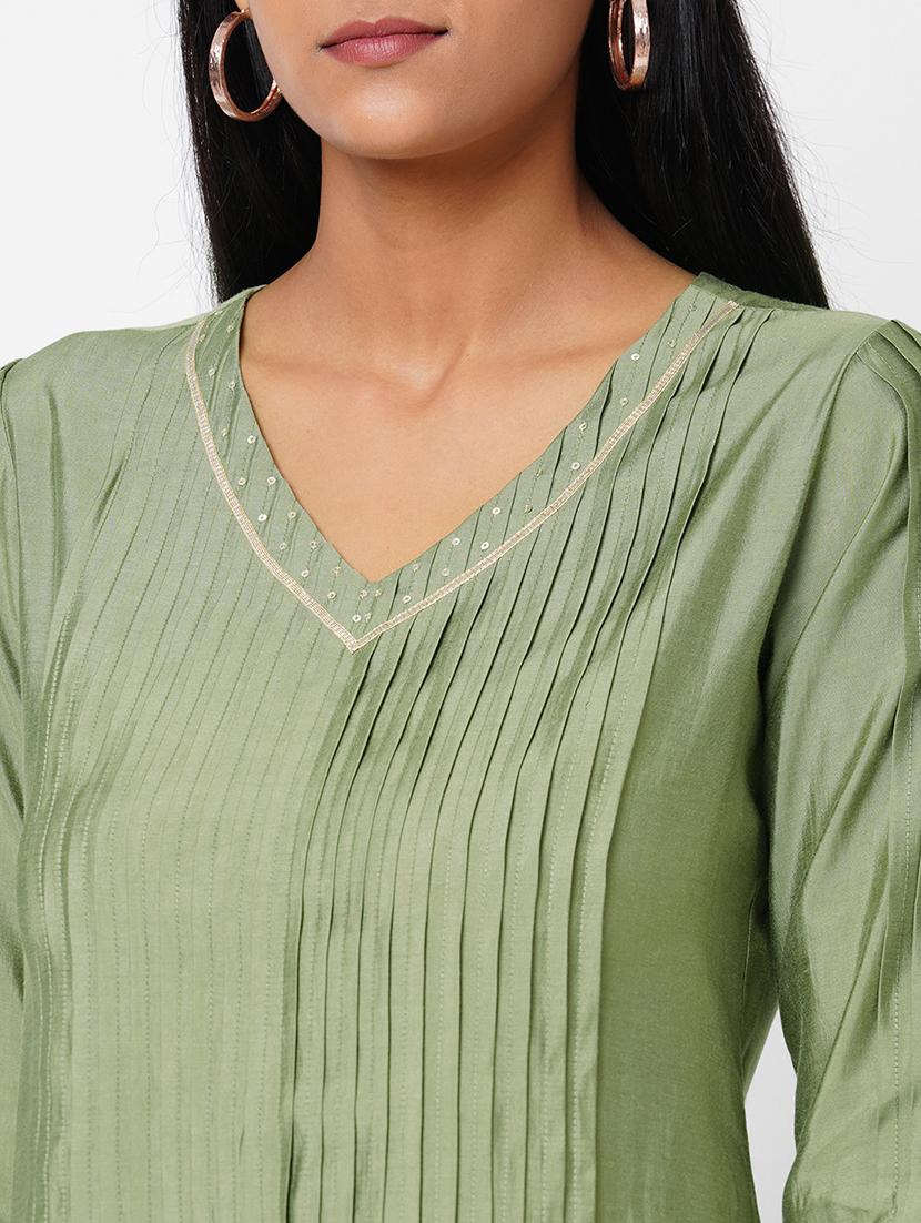 women's straight kurta - 17971042 - Zoom Image - 3