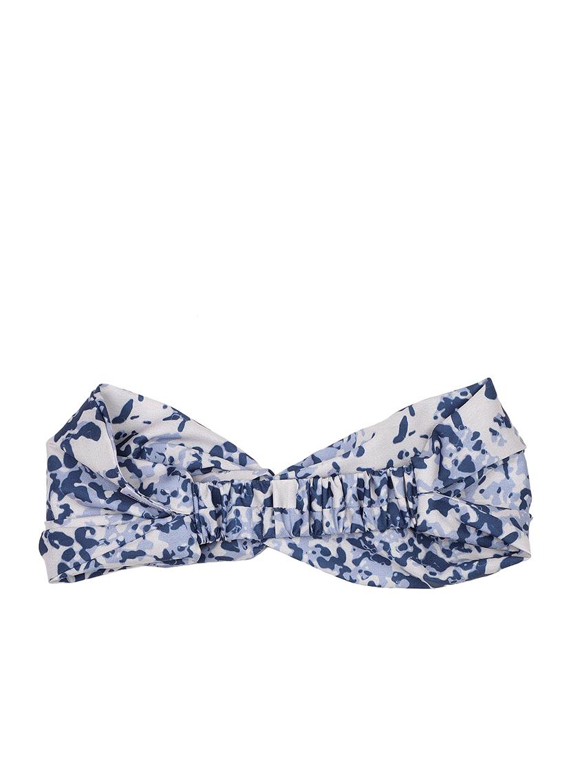 printed viscose headband and scrunchy combo pack - 17987255 - Zoom Image - 3