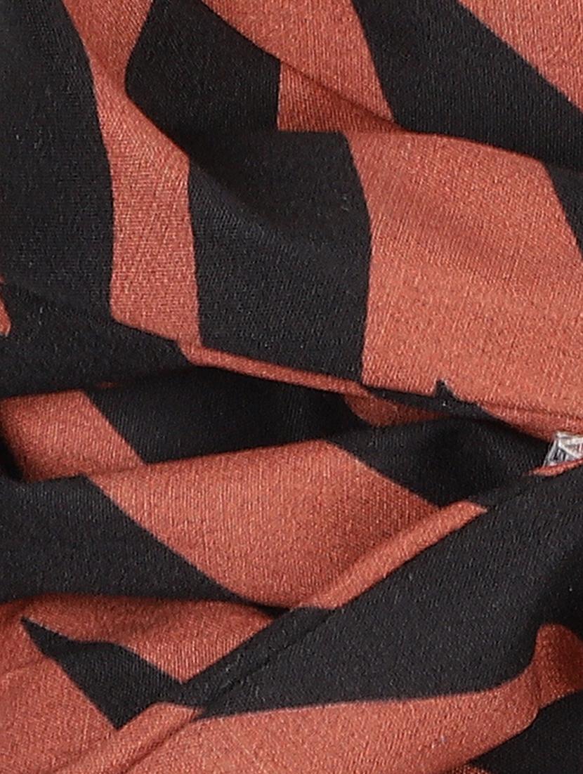 coral printed viscose headband and scrunchy combo pack - 17987265 - Standard Image - 7