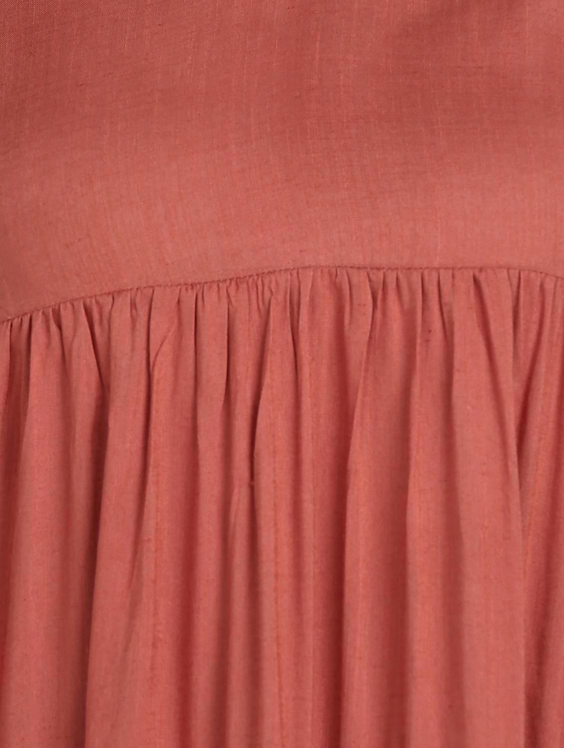 women's tiered dress solid dress - 18010944 - Standard Image - 4