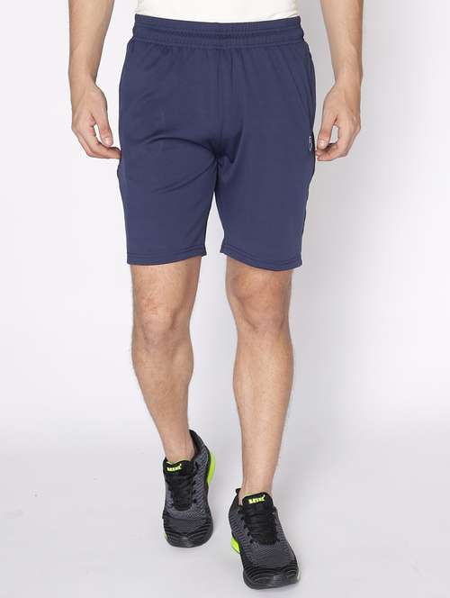 navy blue solid  short - 18015667 - Very Small Image - 1