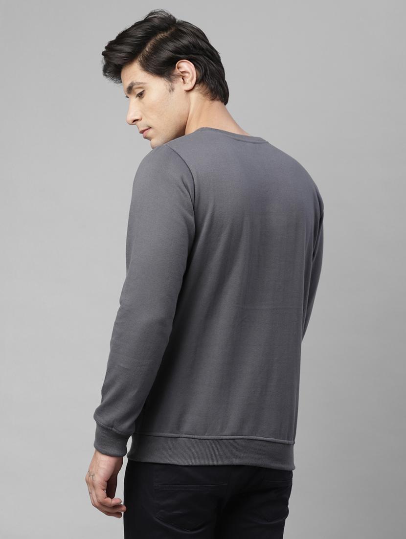 mens chest print sweatshirt - 18030793 - Zoom Image - 2