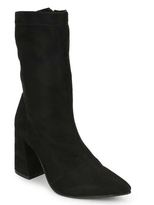 black suede calf  boots - 18076003 - Very Small Image - 1