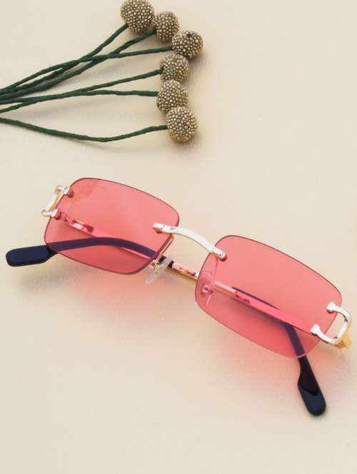 clasique by ted smith uv protection rectangular sunglasses stylish latest trending for men women (50) - 18145792 - Very Small Image - 1