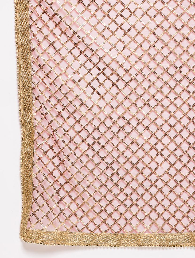 red net dupatta - 18163489 - Standard Image - 4
