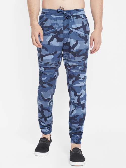blue camouflage jogger - 18164530 - Very Small Image - 1
