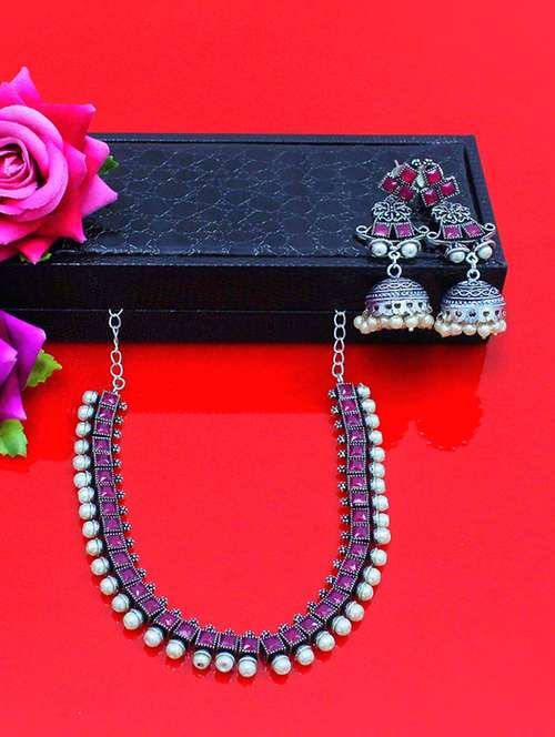 handmade german silver jewellery for women - 18247541 - Very Small Image - 1