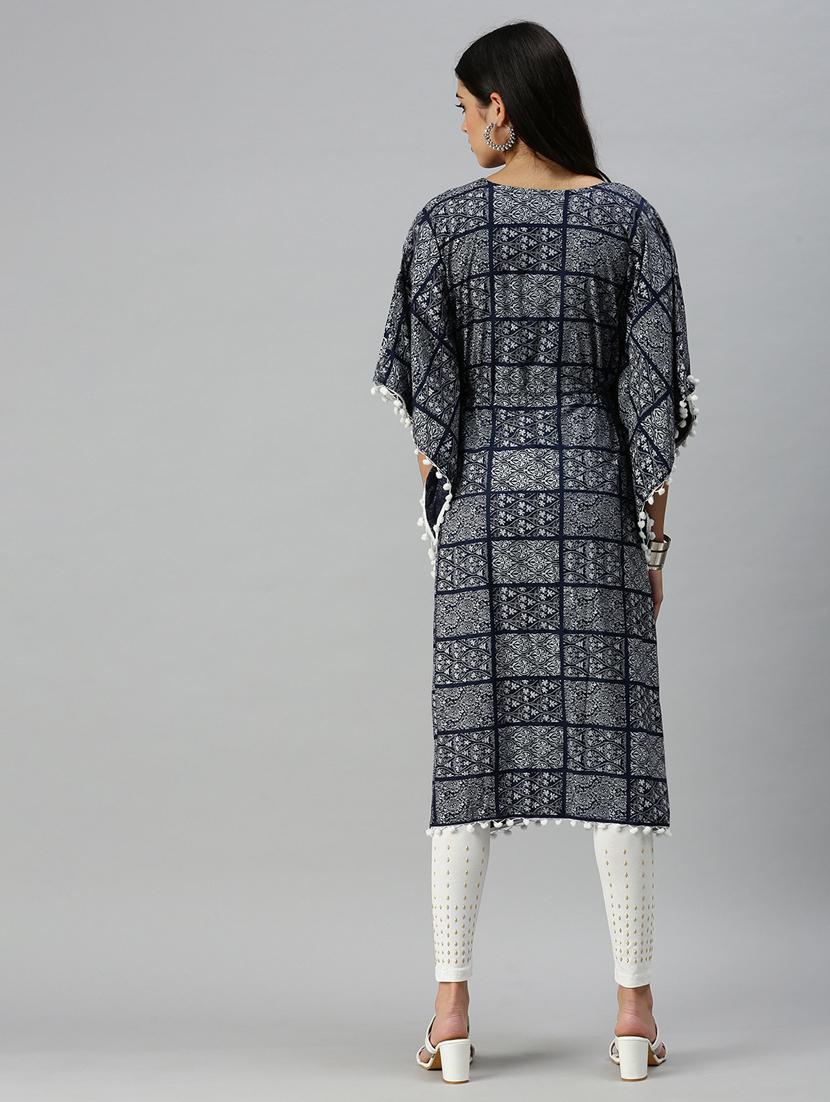 women's kaftan kurta - 18249154 - Standard Image - 2