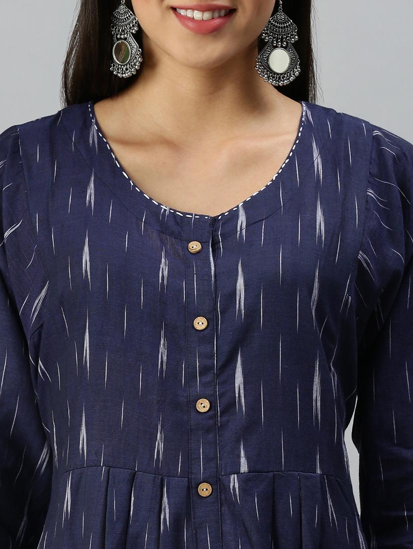 women's a-line kurta - 18249212 - Standard Image - 3