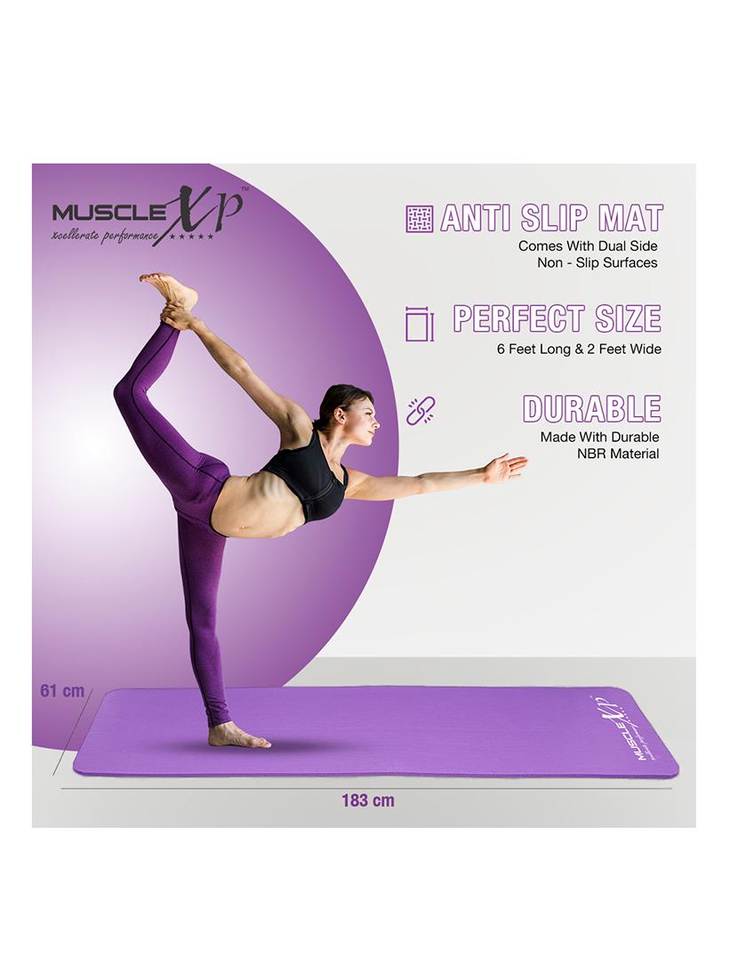 musclexp yoga mat (10 mm) extra thick nbr material - 18259531 - Standard Image - 2