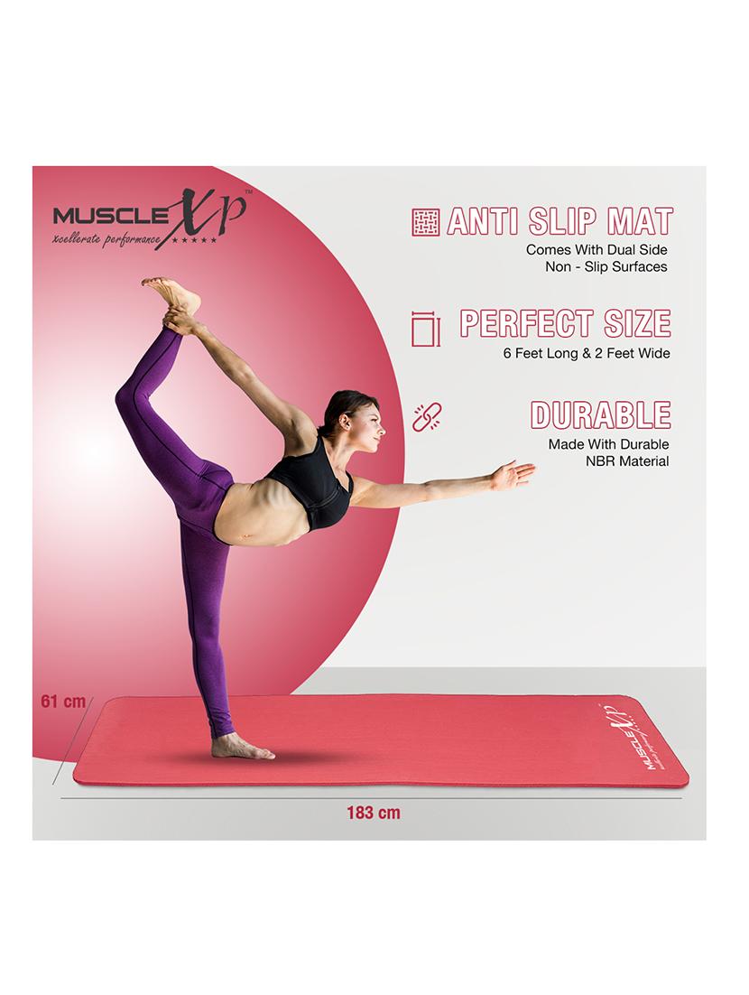 musclexp yoga mat (13 mm) extra thick nbr material - 18259533 - Standard Image - 4