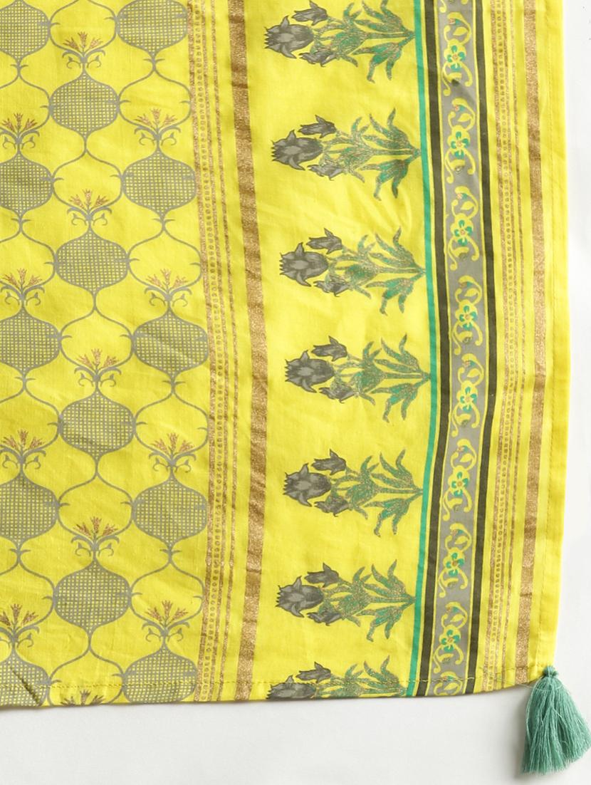 lime printed suit set - 18260915 - Standard Image - 7