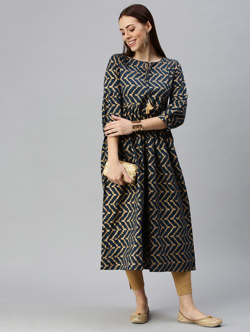 women's flared kurta - 18284936 - Zoom Image - 3