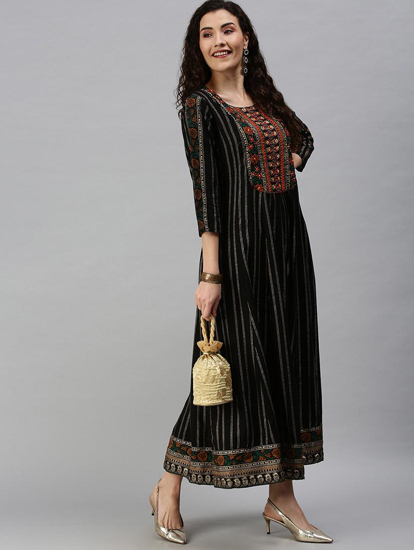 women's flared kurta - 18292963 - Standard Image - 3
