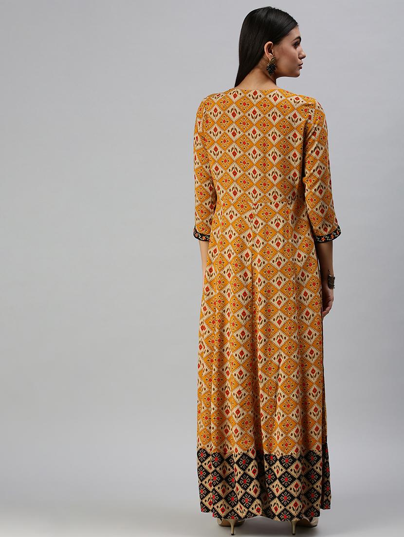 women's flared kurta - 18294659 - Zoom Image - 2