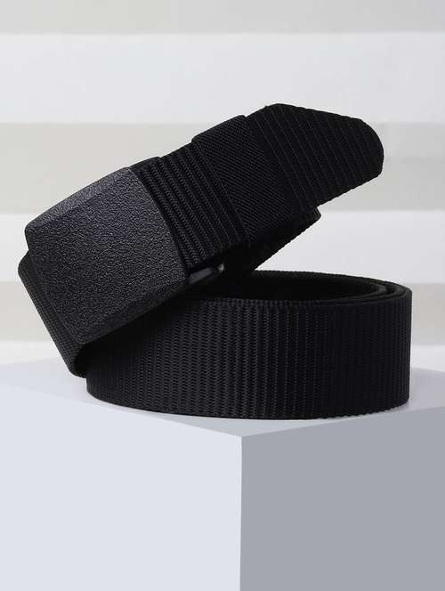 black fabric belt - 18300004 - Very Small Image - 1
