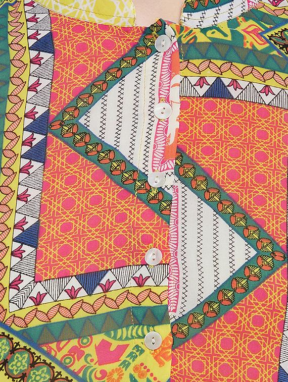 women's madhubani dress - 18302723 - Zoom Image - 3