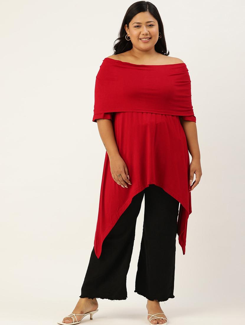 women's asymmetric off shoulder top - 18304000 - Zoom Image - 3