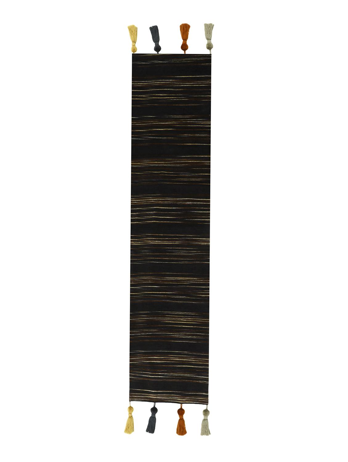 mezposh's stave striped coffee brown table runner - 18308688 - Zoom Image - 3