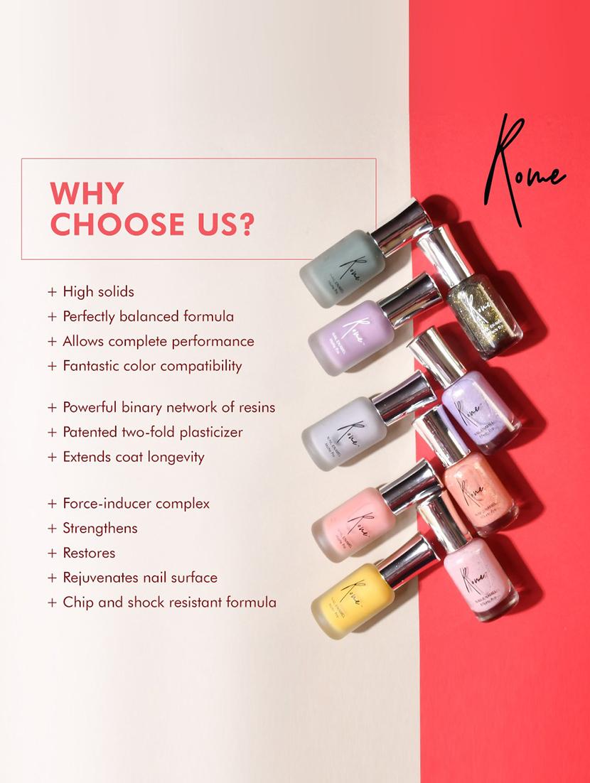 set of 5 strong & healthy nail enamel - 18315004 - Standard Image - 5