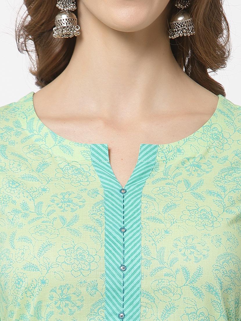 women's straight kurta - 18333925 - Zoom Image - 3