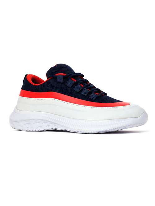 navy lace up sport shoe - 18356629 - Very Small Image - 1