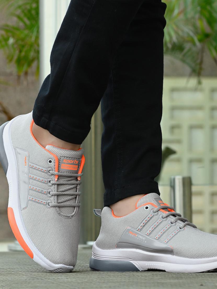 grey mesh sport shoes - 18367333 - Zoom Image - 5