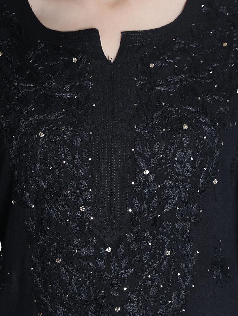 women's straight kurta - 18369017 - Zoom Image - 5