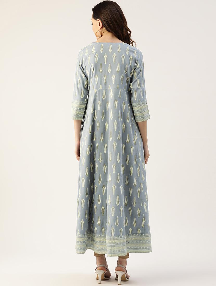 women's flared kurta - 18376965 - Standard Image - 2