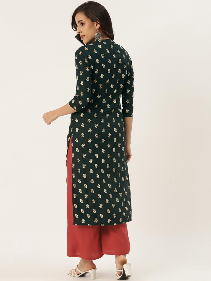 women's straight kurta - 18376973 - Zoom Image - 2