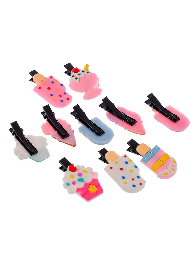 set of 10 multi color alligator hair clip - 18385314 - Zoom Image - 2