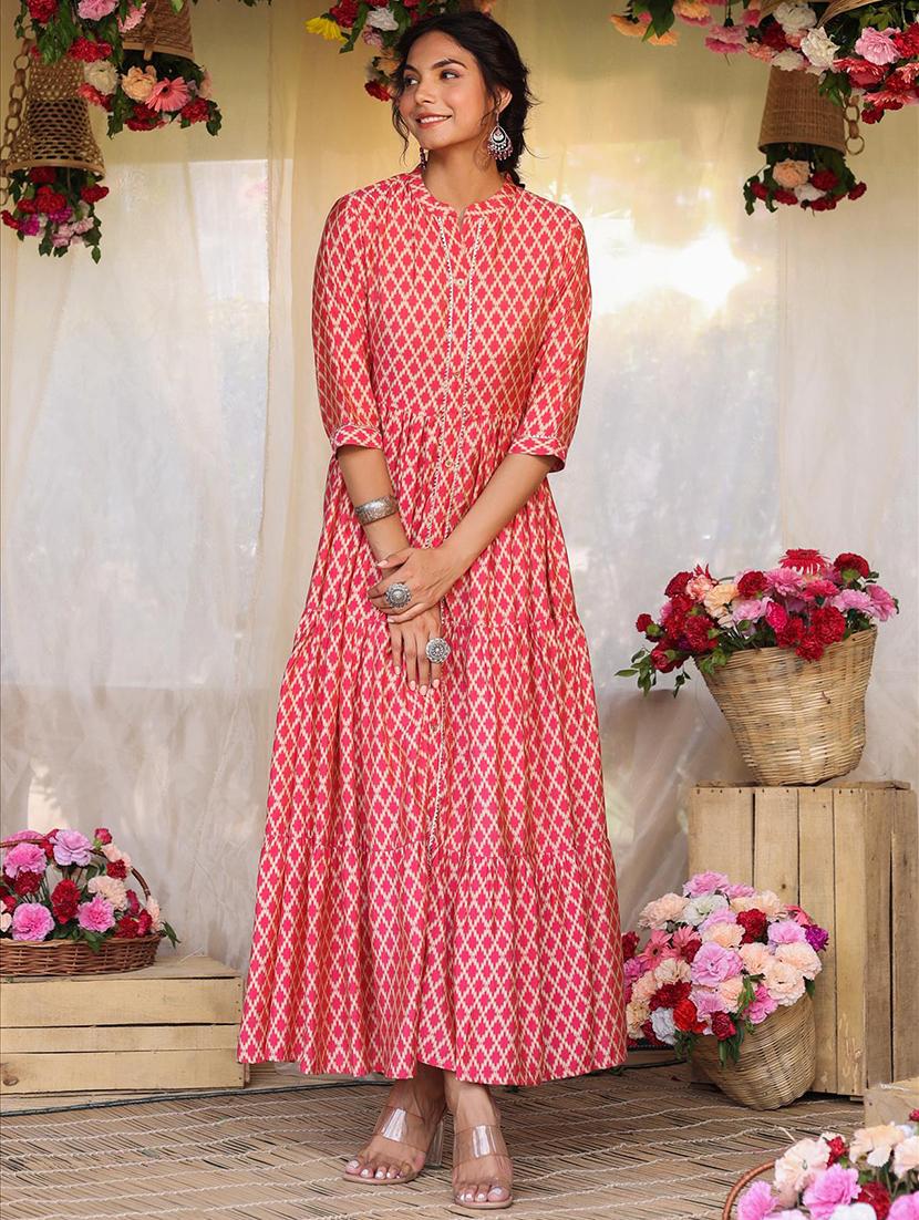 women's flared kurta - 18386010 - Zoom Image - 3