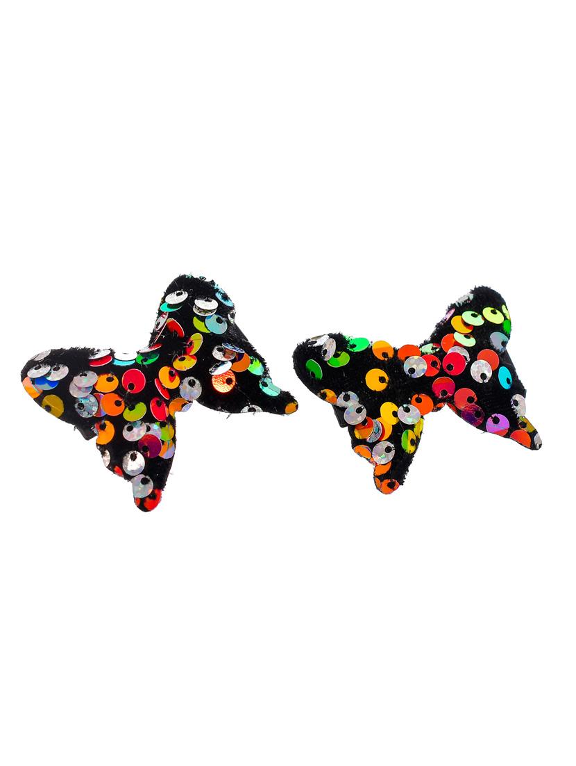 butterfly bow sequined hair accessory - 18386678 - Standard Image - 2