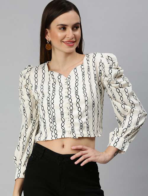 women's blouson sweetheart neck top - 18392355 - Very Small Image - 1