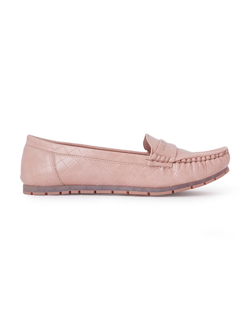 tan synthetic slip on loafers - 18393522 - Standard Image - 2