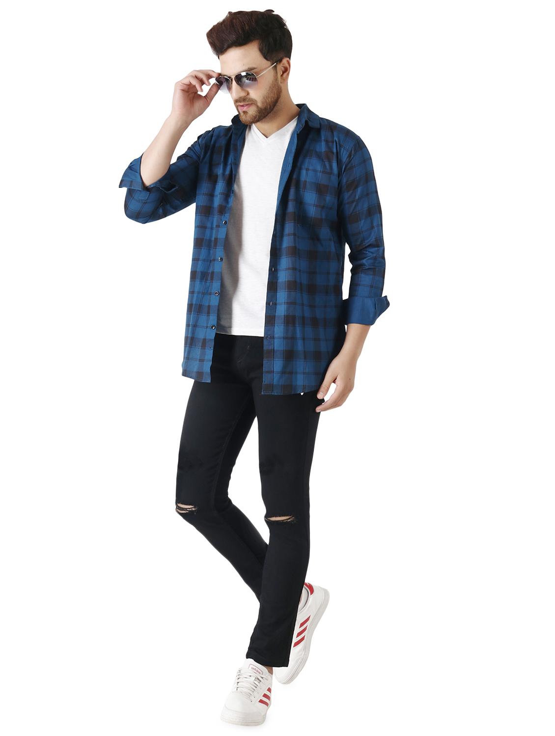 mens slim fit slash knee jeans - 18402901 - Zoom Image - 3