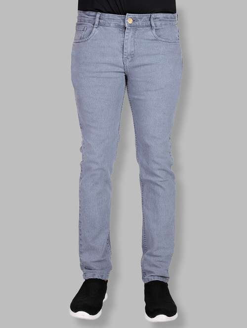 mens slim fit plain jeans - 18411634 - Very Small Image - 1