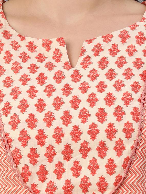 women's straight kurta - 18416257 - Standard Image - 3