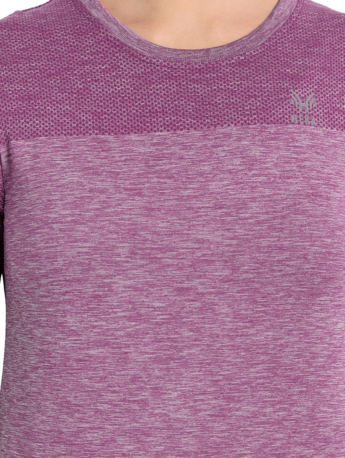women's color block crew neck t-shirt - 18436311 - Zoom Image - 4