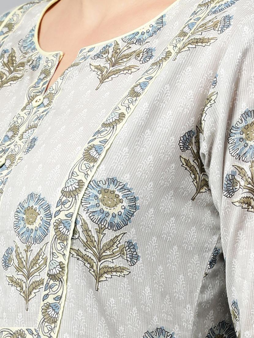 women's straight kurta - 18458757 - Zoom Image - 4
