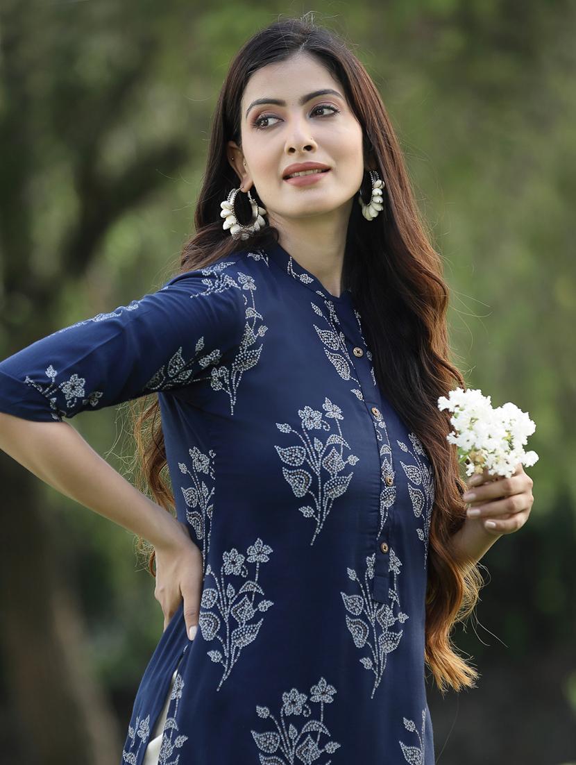 women's straight kurta - 18465763 - Standard Image - 5