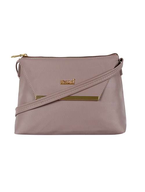 purple solid regular sling bag - 18469133 - Very Small Image - 1