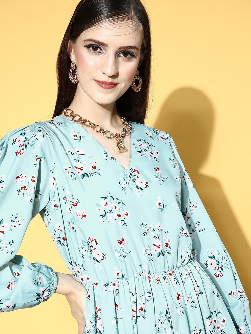women's layered floral dress - 18472648 - Standard Image - 4