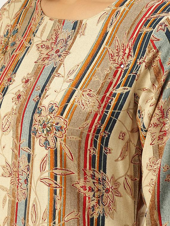 women's straight kurta - 18480719 - Standard Image - 3