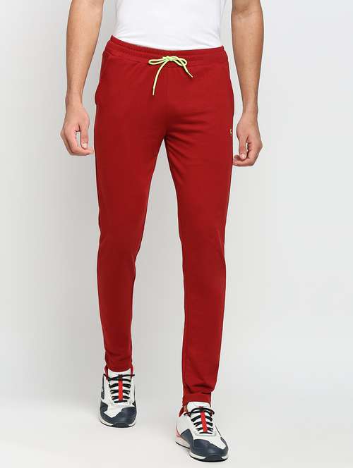 draw string waist solid joggers - 18528181 - Very Small Image - 1