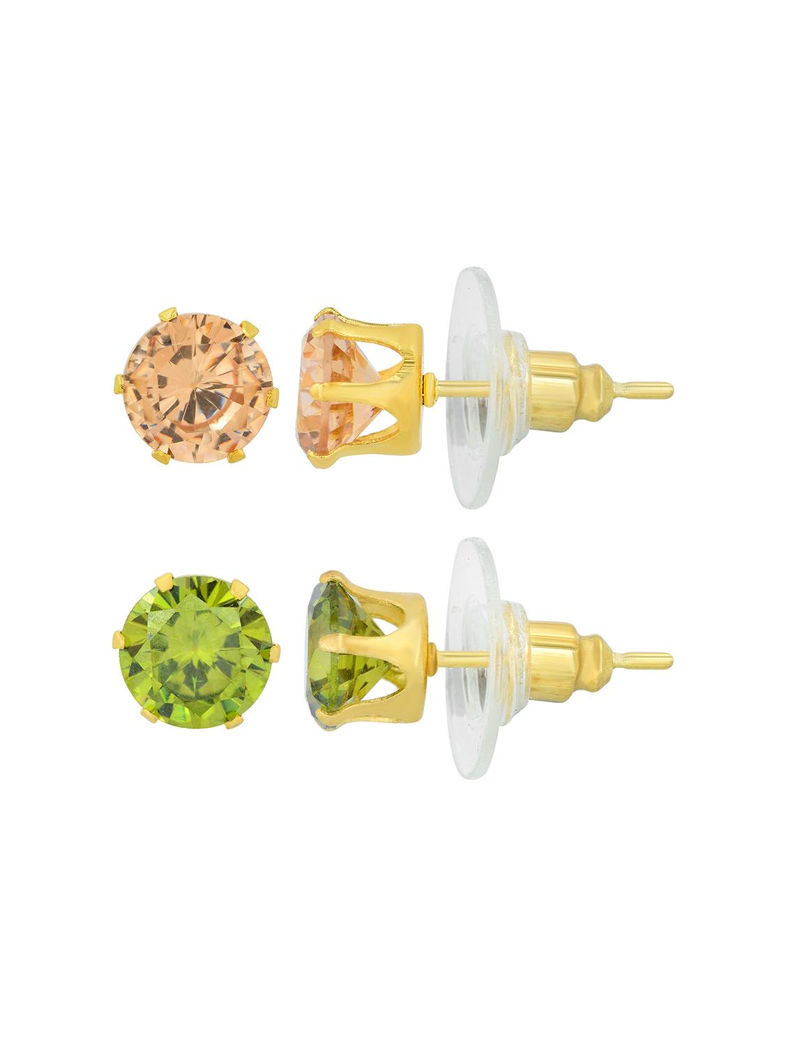 women set of 2 stud earring - 18534328 - Standard Image - 2