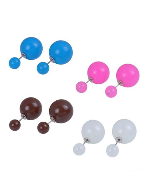 pack of 4 earring set  - 18534498 - Very Small Image - 1